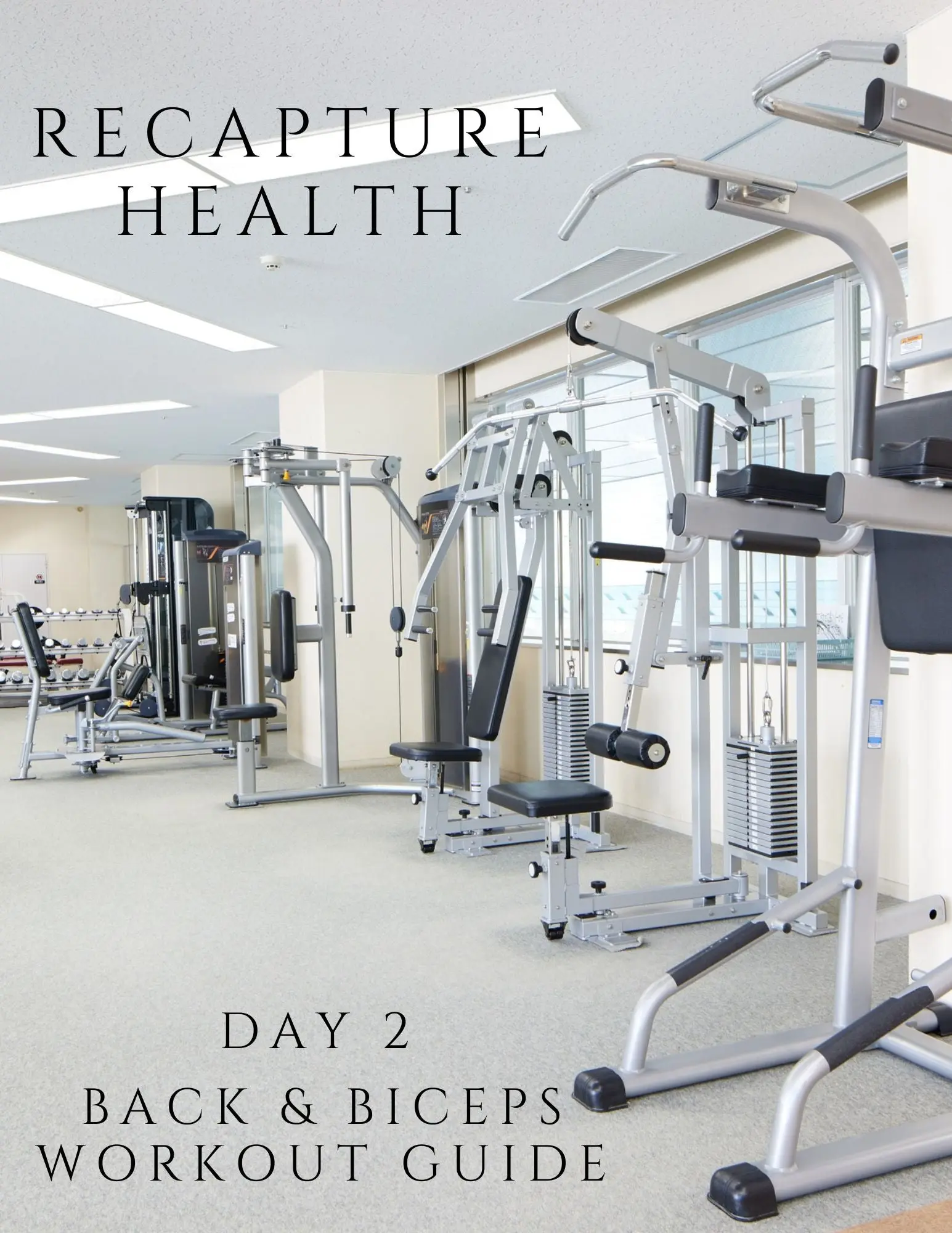Back & Biceps Strength Training Plan – Day 2 Guide