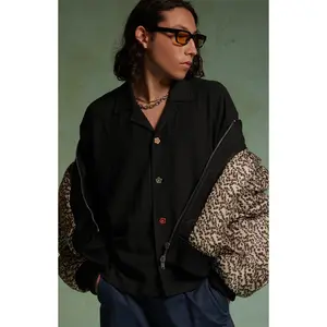 FIELD OF STUDY Men's by Pacsun Crest Camp Shirt