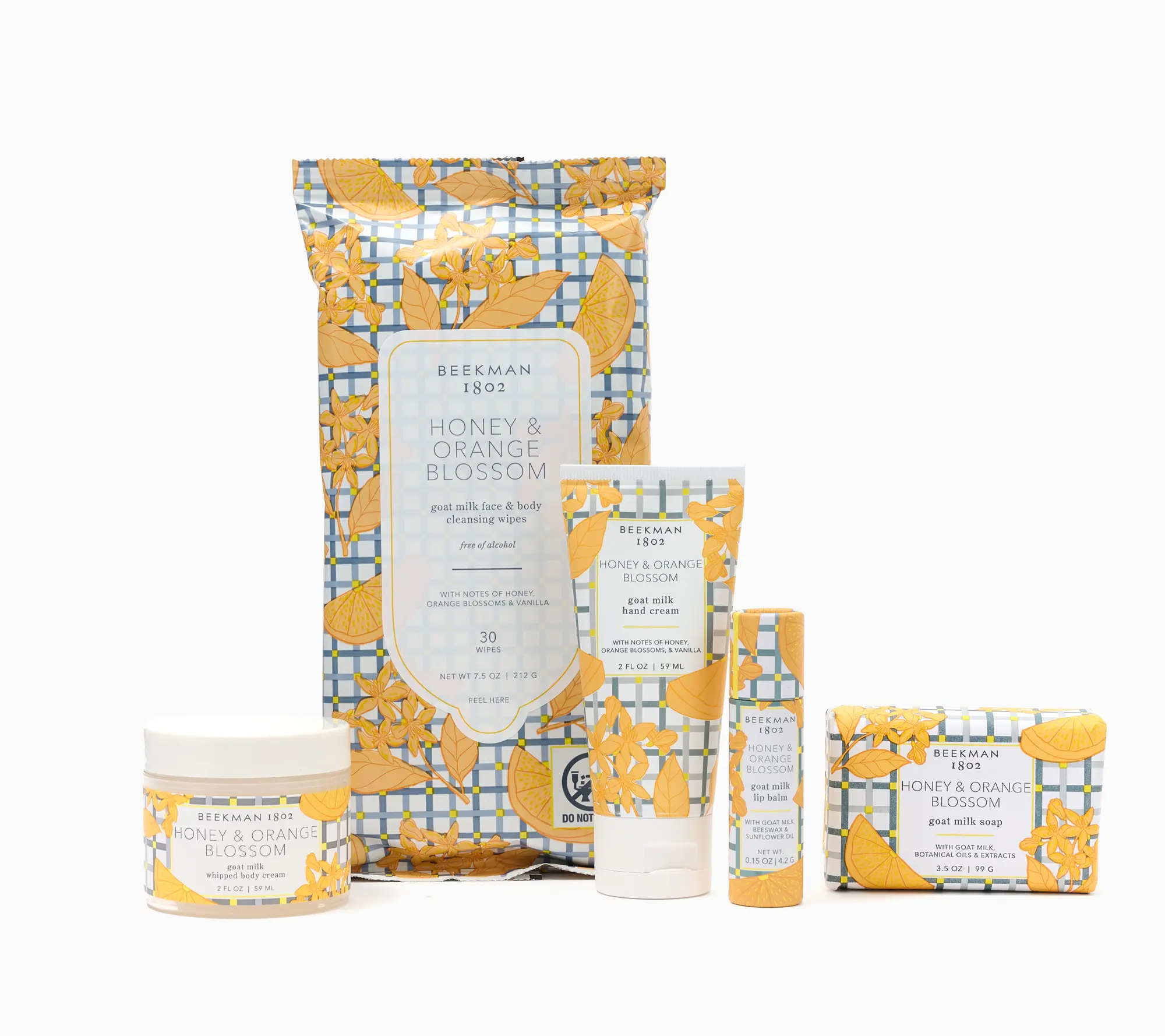 Beekman 1802 On-the-Go Goat Milk Bath & Body 5pc Collection Beekman 1802 On-the-Go Goat Milk Bath & Body 5pc Collection