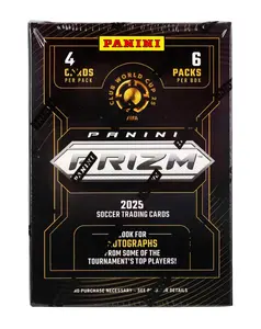 2025 Panini Prizm FIFA Club World Cup Soccer 6-Pack Blaster