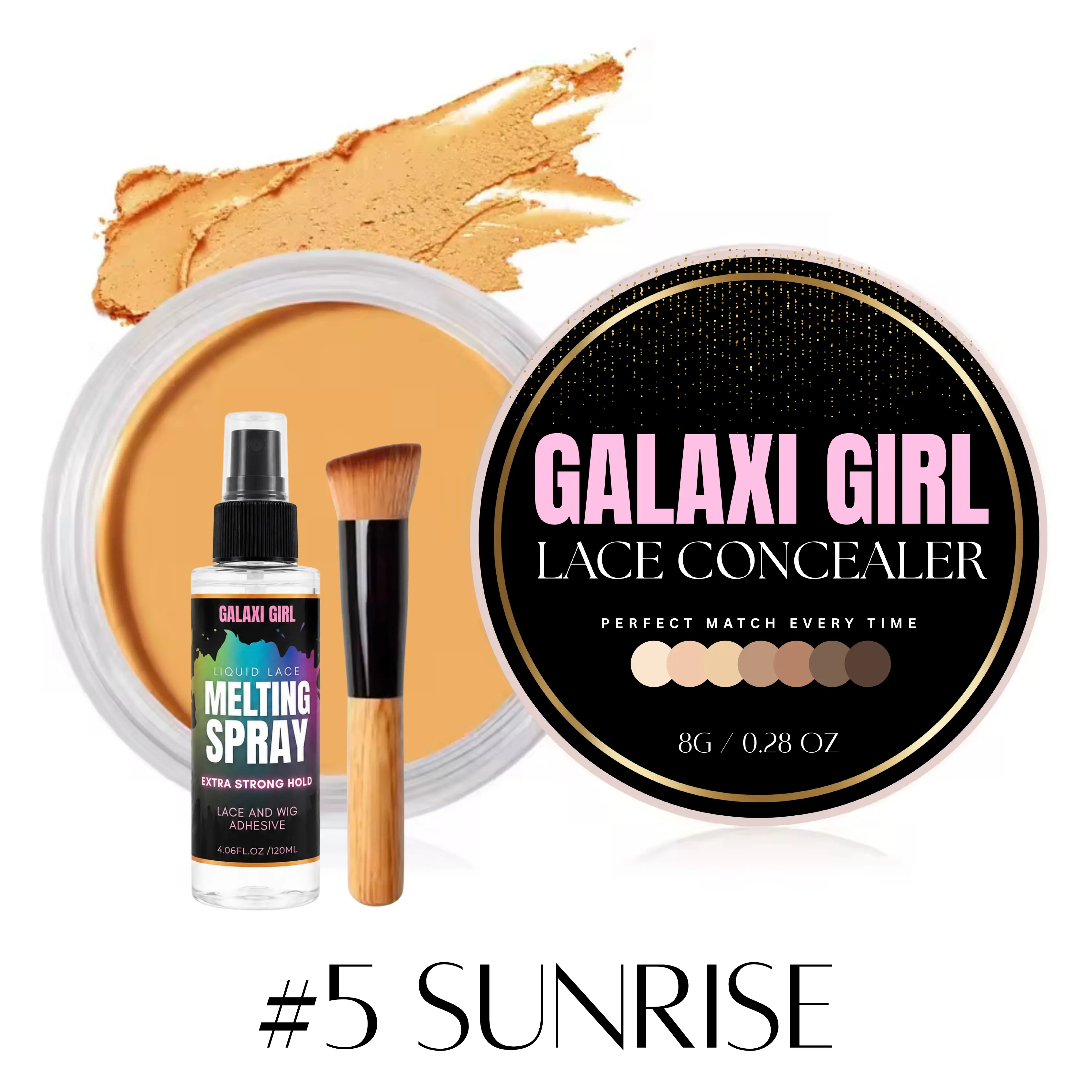 Lace Tint Concealer Kit (#5 - Sunrise)