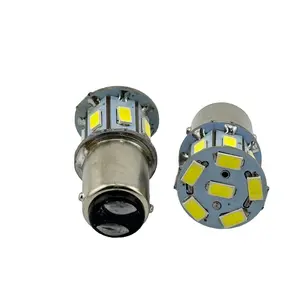 Rebaydo 2pcs BA15D LED 1142 6 to 12 Volt AC or DC Dual Contact Single Filament