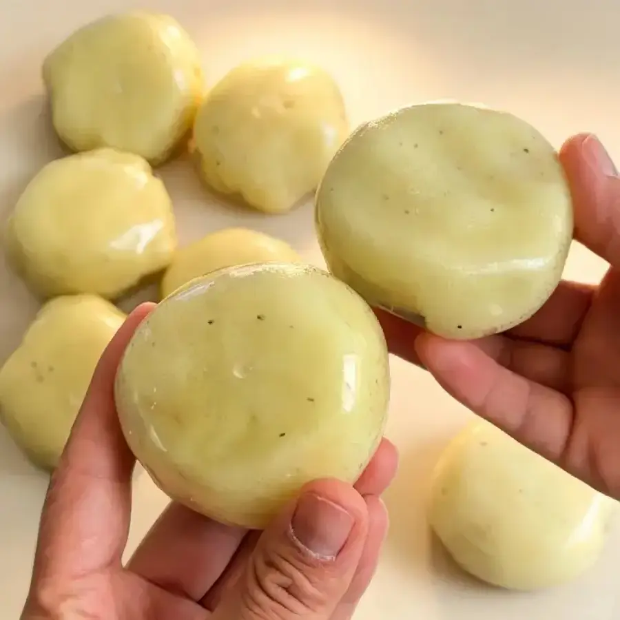 Handmade Potato Squishy Fidget Toy, Realistic Fake Food Stress Ball, Soft Squeeze Sensory Toy for Anxiety Relief, Oddly Satisfying Desk Fidget for Teens & Adults, Party Favor, Back To School, Halloween & Christmas Stocking Stuffer Gift