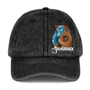 Duramax Diesel Lifestyle Wash & Classic Baseball Hat, Streetwear for Duramax Fan, Diesel Truck Outfit, Full Color