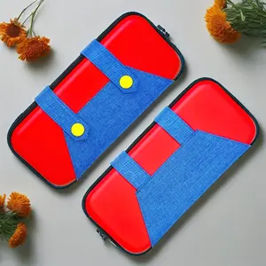 for   Nintendo Switch 2nd Gen (Switch Lite/Switch OLED Compatible) Heavy-Duty Shockproof EVA Hard Case, 10 Game Card Slots, Screen Protector & Mesh Accessory Pocket - Travel-Ready Console