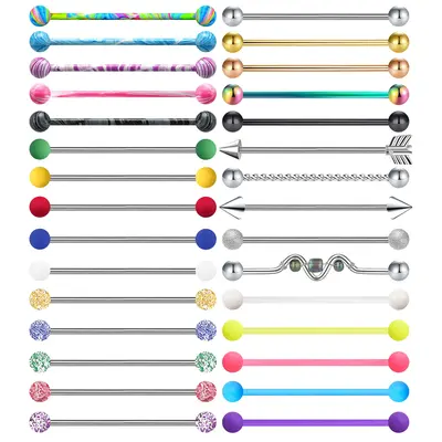 16 Gauge Industrial Jewelry TikTok Shop