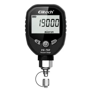 Elitech VG-760 HVAC Digital Micron Vacuum Gauge 8 Units Optional