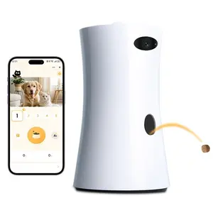 360° Pet Camera Smart HD Feeder Laser Cat Toy Ai Intelligent Camera Automatic Feeder, Monitor Your Pets While Away