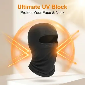 BIGWIG Outdoor Breathable Motorcycle Mask, UV Protection Cooling Neck Gaiter, Unisex Ski Mask, Breathable Mask, UV Protection, High Stretch Mask, Suitable for Skiing, Fishing, Hiking, and Cycling