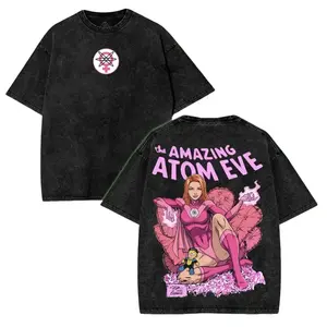 Atom Eve From Invincible T-Shirt , Back and Front Print, Fashion Cotton