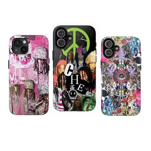 Che Underground Aesthetic Phone Case,Shockproof Protective Cover,Dual Layer design,Compatible for iPhone 17 Pro Max 16/15/14/13/12/11 Pro Max Plus and for SamsungS25,S24,S23,S22,gift for fans,Cellphone Protection cover