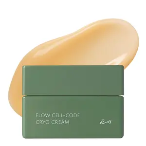 KOY Flow Cell-Code Cryo Cream 1.69 fl oz, Cooling Moisturizing Cream, Refreshing, Soothing, Revitalizing, Hydrating Skin Barrier with Hyaluronic Acid