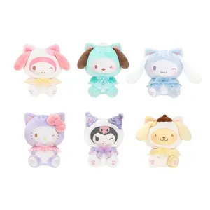 TOPTOY Play with Kittens Blind Box – Adorable Teddy Bear Plush Pendant, Soft Stuffed Charm, Perfect Thanksgiving and Christmas Gift for Cat Lovers & Kids, Cute Bag/Keychain/Car Pendants