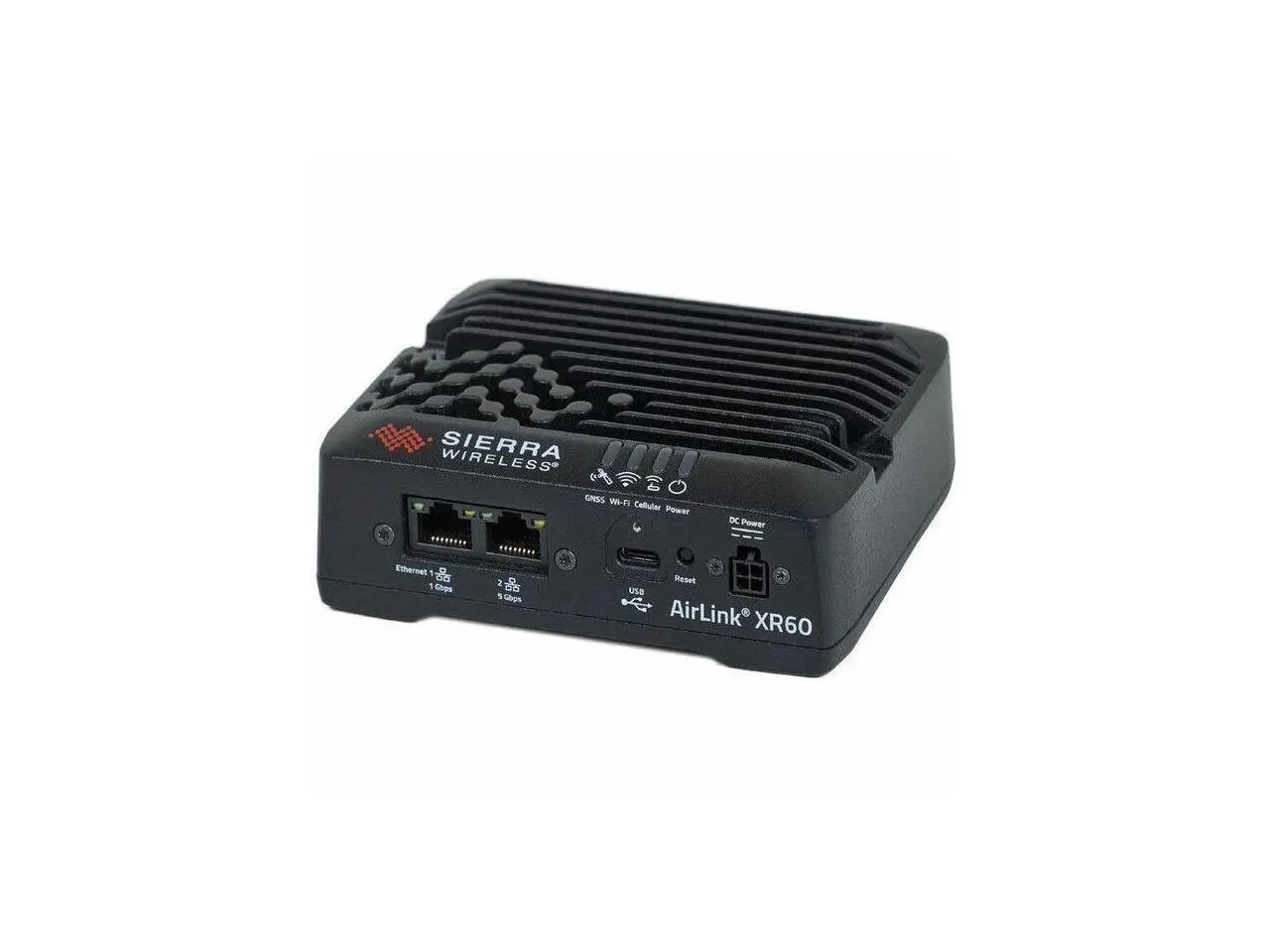 Sierra Wireless AirLink XR60 Wi-Fi 6 IEEE 802.11ax 2 SIM Cellular Modem/Wireless Router - 5G LTE, HSPA+ - Dual Band - 2.40 GHz ISM Band - 5 GHz UNII Band - Gigabit Ethernet  1105161