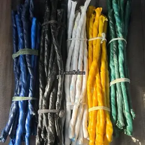 Vodou Bouji Haitian Candles Chandel - Authentic Cultural Decorative Piece for Home Decor & Cultural Celebrations