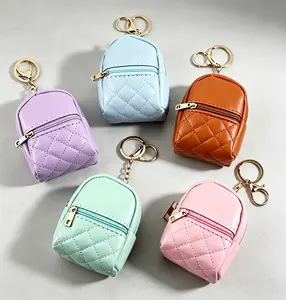 Mini Coin Purse Keychain, Portable Earphone Storage Bag, Cute Creative Bag Charm Fashion Accessory, Perfect for Party Gifts, Birthday Gifts and Graduation Gifts