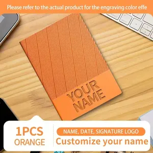 Customized Classic Compact A5 Softcover Notebook - Personalized with Name/Text Engraving - Adult Office Stationery - Thoughtful Gift for Birthdays