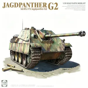 Takom 35002 1/35 Scale Germany Jagdpanther G2 SD Kfz 173 Tank Destroyer Model Kit, Detailed Military Collectible Toy