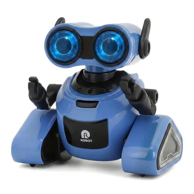 Big Hero Smart RC Robot Toy for Kids Ages 3-6, Remote-Touch-Voice Control, Sings, Dances, Record/Repeat Function, LED Eyes, Colorful Electric Remote Control Robot Toy,big hero robot toy