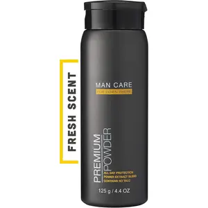Premium Body Powder for Men, Whole Body Deodorant, Odor-Absorbent, Talc-Free Anti-Chafing Powder for Groin & Sensitive Skin, Friction Defense & Odor Control, Original Fresh Scent Cosmetic