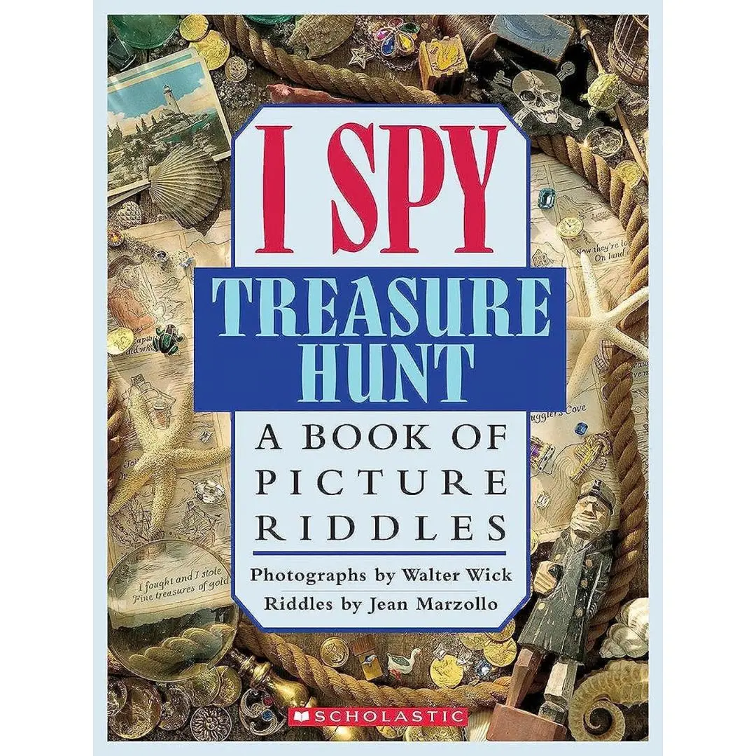 I Spy Treasure Hunt: A Book of Picture Riddles