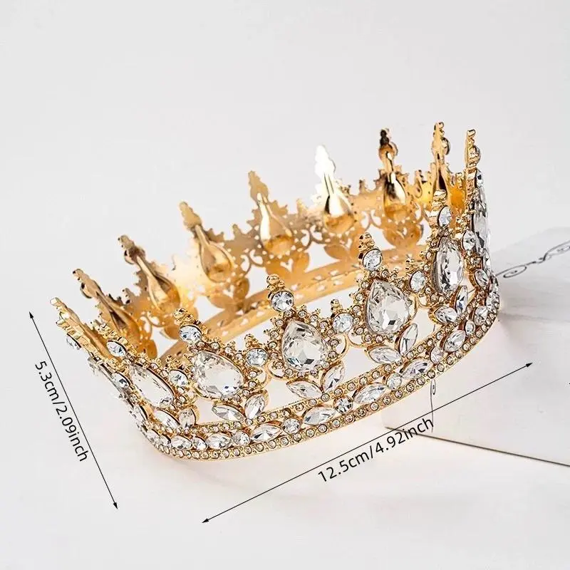 Beautiful Princess Metal Crown Cake Topper birthday Decoration