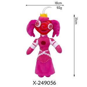 2024 New The Amazing Digital Plush Toys Amazing Circus Clown Rabbit Plush Dolls Periphery Stuffed Toys Kids Adults Gift