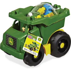 Mega Bloks  John Deere Dump Truck - Green