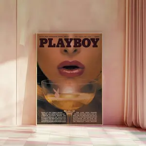 Iconic Playboy Poster