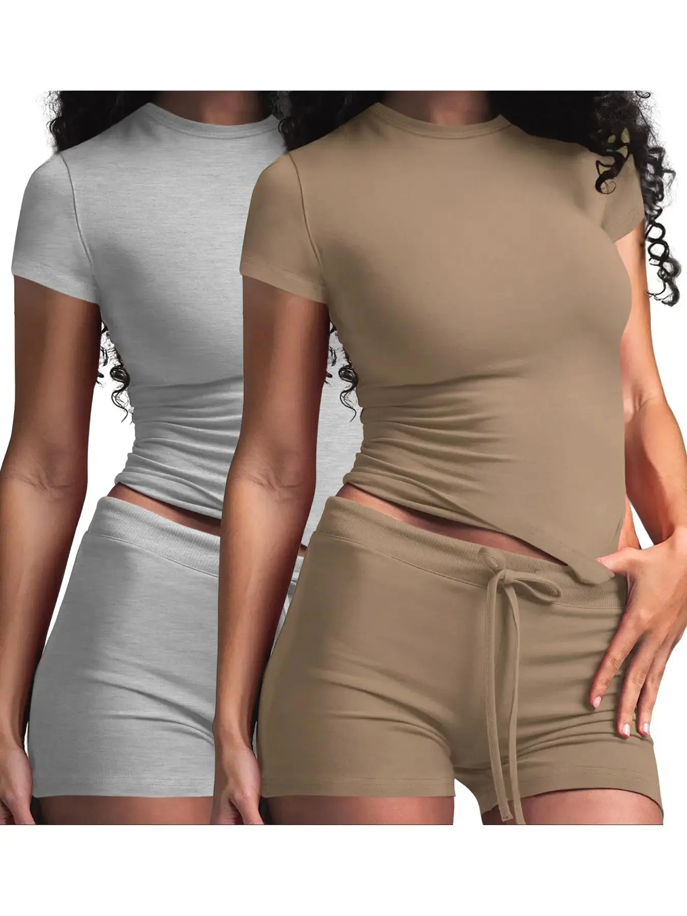 Light gray * 1 + khaki * 1