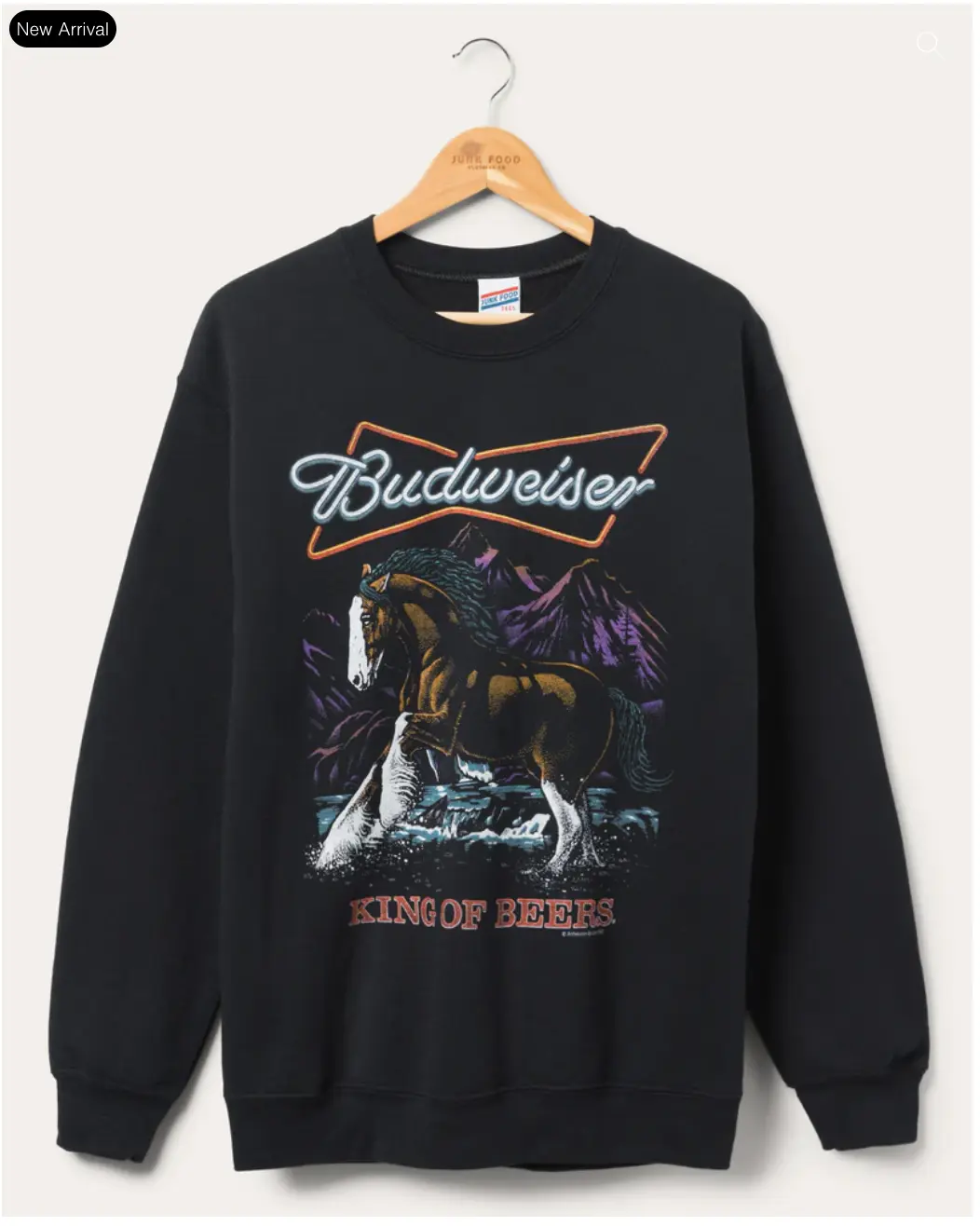 SIGN CLYDESDALES FLEA MARKET FLEECE STREETWEAR TOP MENSWEAR