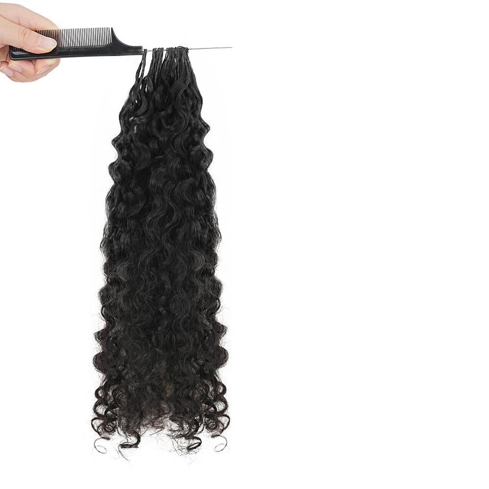 [Cheapest] Mamushow Feather Crochet Human Hair Bundles for Miracle Knots Human Hair Burmese Curly Pre-Separated 50g/Pack Reusable Invisible 100% Virgin Human Hair Crochet Extensions Natural Black #TiktokShopSpringGlowUp #HairTok#Summervibes