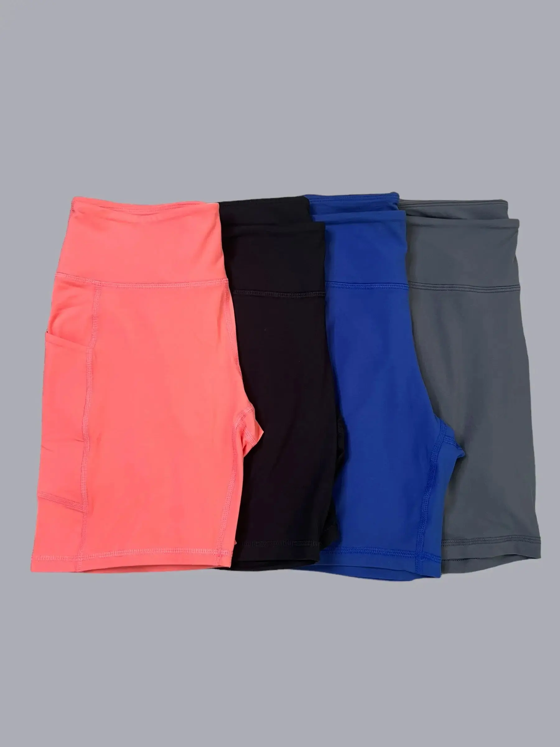 6-inch Biker Shorts w/ Pockets