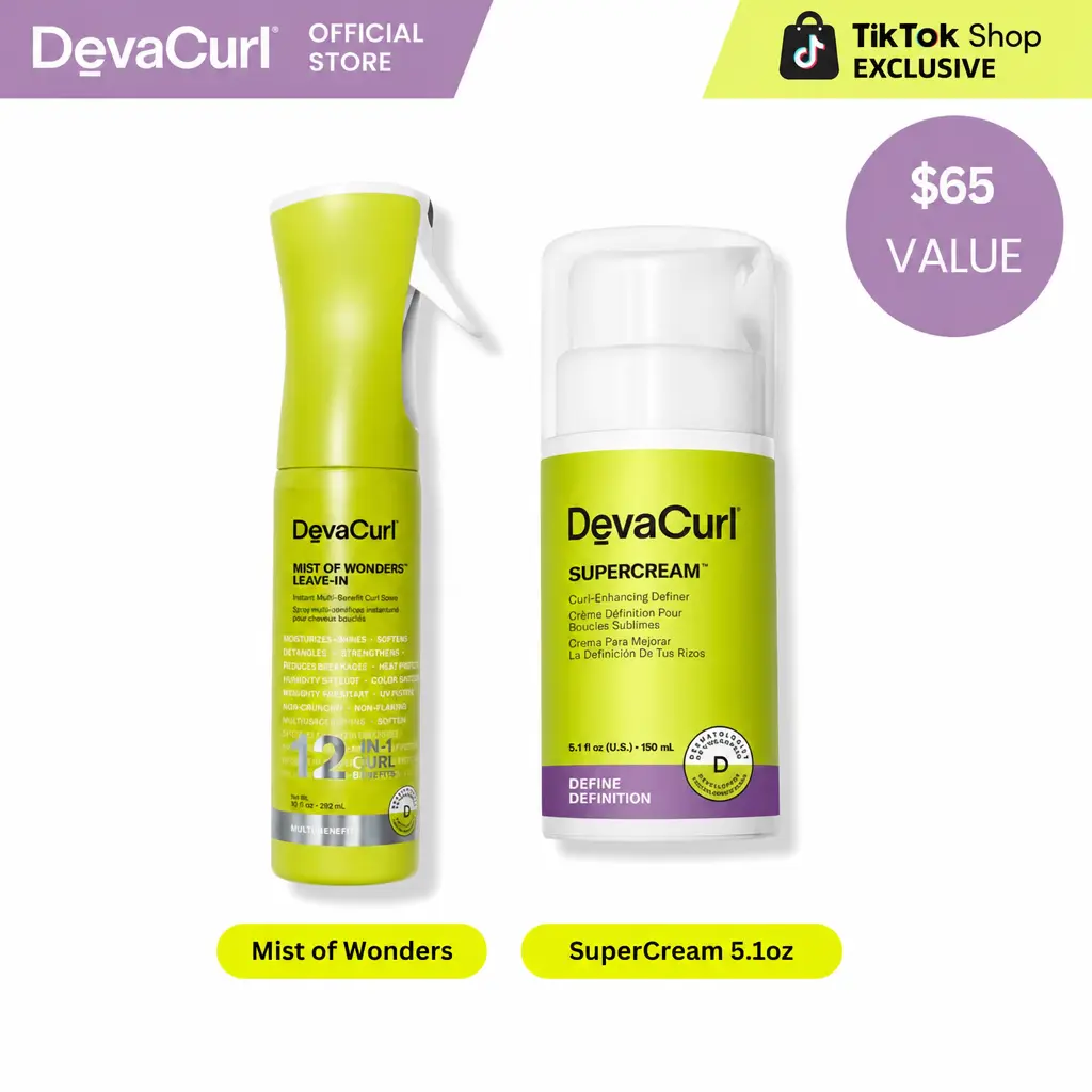 DevaCurl Mist of wonders & Styling Cream