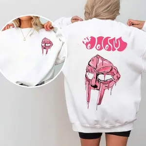 Mf Doom Hoodie Madlib Madvillain Metal Face Pullover Sweatshirt, Hoodie, T - Shirt, Halloween Trending Shirt