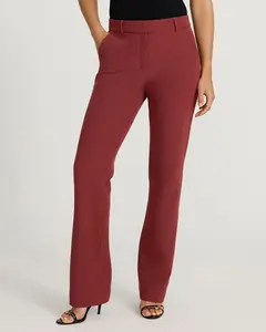 Express Editor Signature Stretch Mid Rise Bootcut Pant