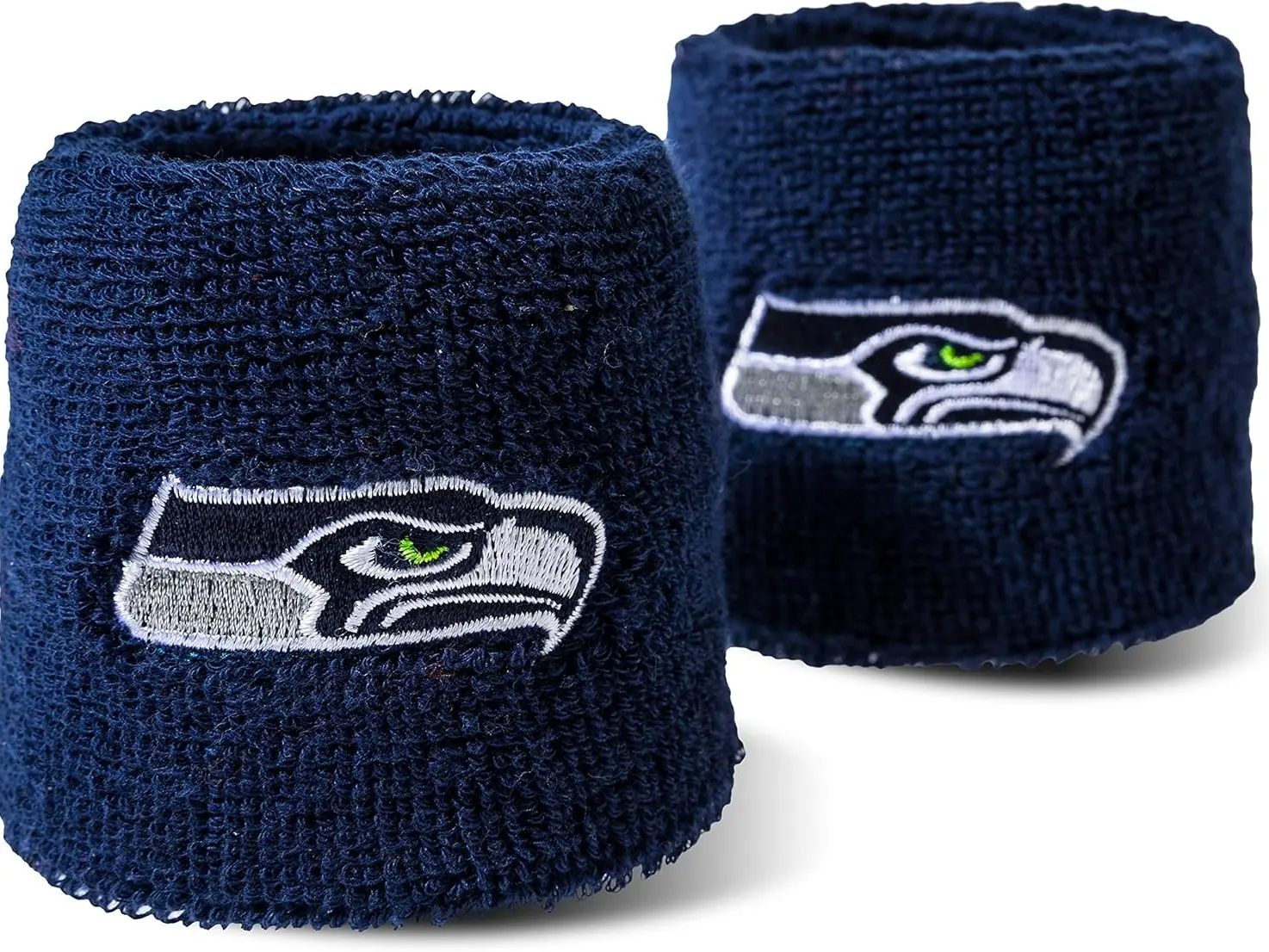 NFL Seattle Seahawks Logo Wristbands - Pair