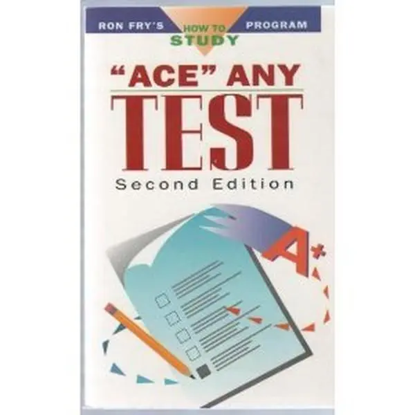 USED-Ace Any Test (Ron Fry's How to Study Program) by Ron Fry (Paperback)