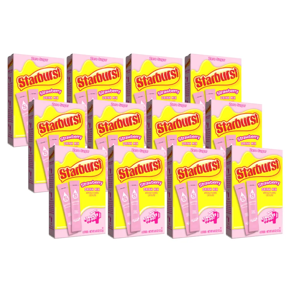 6 CT Pink Strawberry (12-Pack)