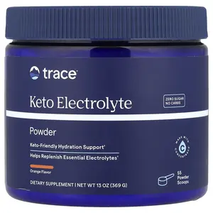 Trace Keto Electrolyte Powder, Orange , 13 oz (369 g)