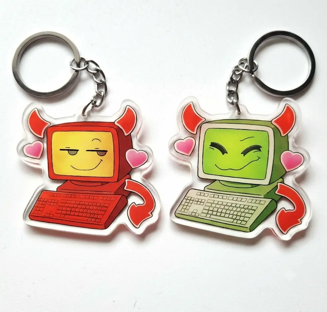 Electr!c Dreams - Edgar Acrylic Keyring