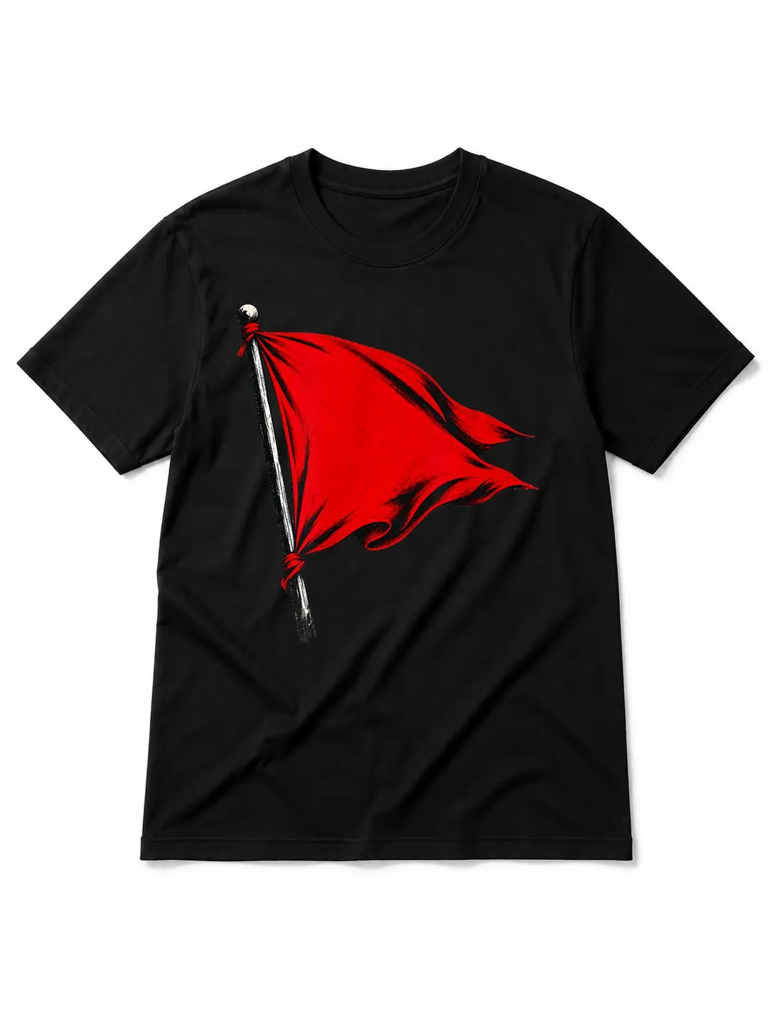 Red Flag of Caution T-Shirt
