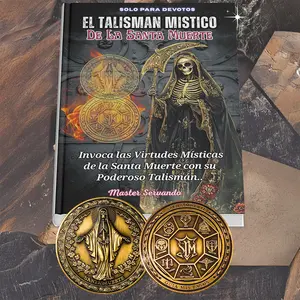 SANTA MUERTE TALISMAN MISTICO LIBRO GUIA Y TALISMAN LIMITED EDITION Mystical Energy Legacy Sacred Object Mystical Art Spiritual