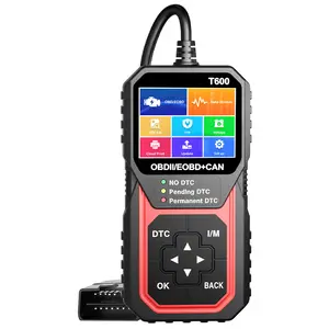 OBD2 Scanner Automotive DTC Lookup Car Diagnostic Tool Support Cloud Print Oxygen Sensor Test Professional T600 Code Reader Father's Day gift Bidirectional Scan Tool