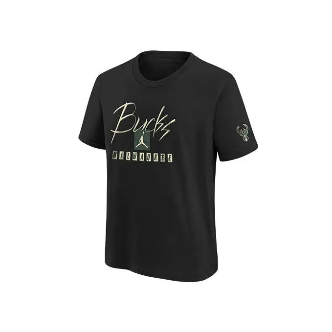 Youth Nike Courtside Statement Max90 Milwaukee Bucks T-Shirt