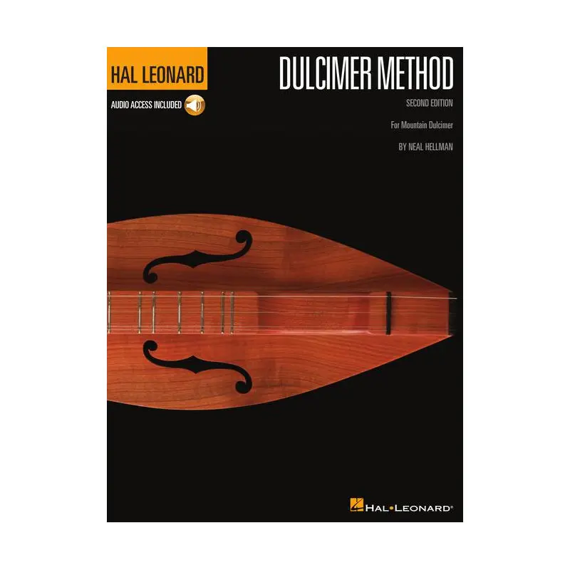 Hal Leonard Dulcimer Method - 2nd Edition, Beginner Education Textbook, Re-Edited Guide with New Photos, Traditional Songs & 54-Track Audio Access