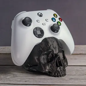 3D Printed Skull Controller Stands: Spooky Gaming Decor