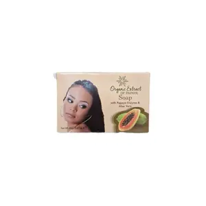 Radiante Papaya Soap for Face and Body with Papaya Enzyme & Aloe Vera 50g