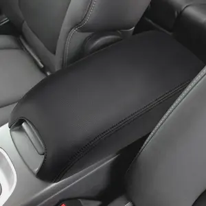 Center Console Cover for 2011-2020 Dodge Journey Accessories Leather Middle Armrest Cover Arm Rest Box Lid Protector Car Seat Box Cover for Dodge Journey