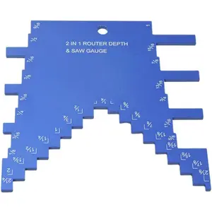 Clarity 2 in 1 Router & Table  Depth Gauge (Blue)